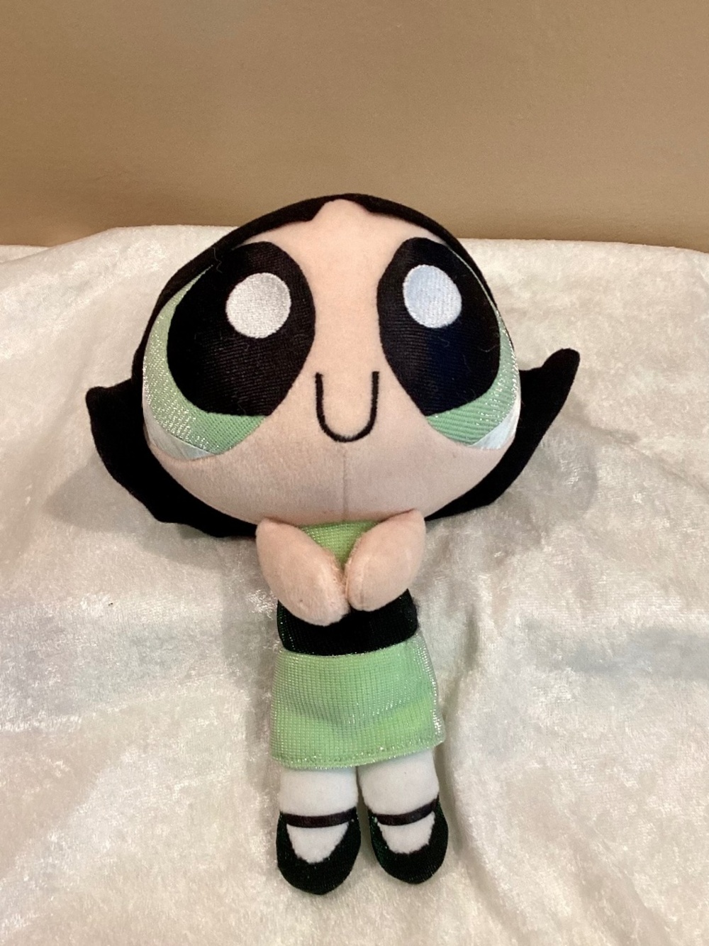 VTG Cartoon Network Powerpuff Girls Buttercup 9” Plush Doll from Applause
